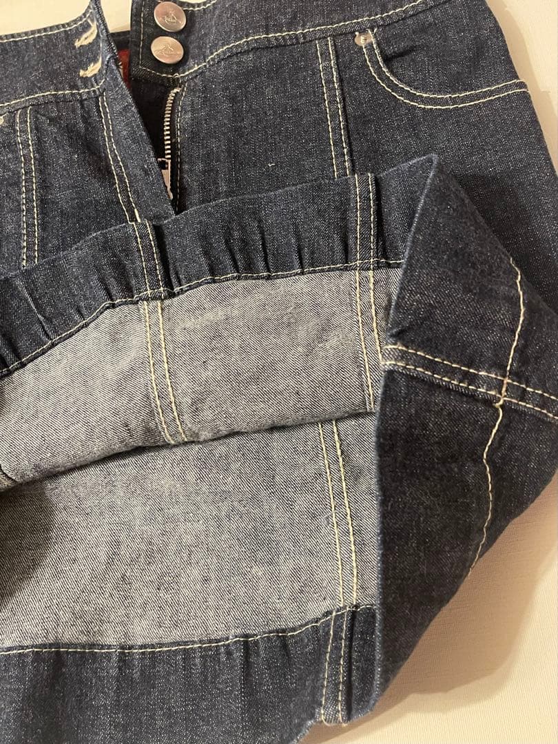 ヴィヴィアンウエストウッド　デニム スカートサイズ2