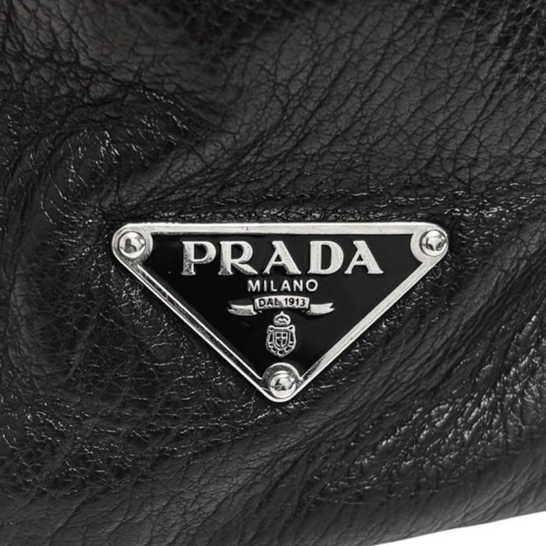 バッグ prada multi pocket leather shoulder bag