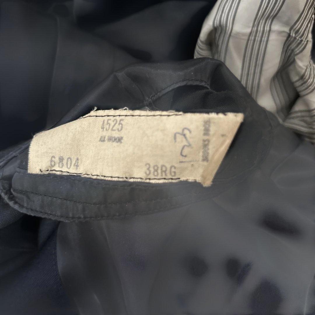 米国製ブルックスブラザーズ ゴールデンフリース 紺ブレ 金ボタン 3釦 段返り