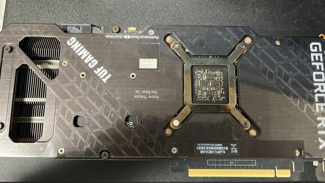 【ジャンク品】ASUS TUF Gaming RTX3070ti 8G