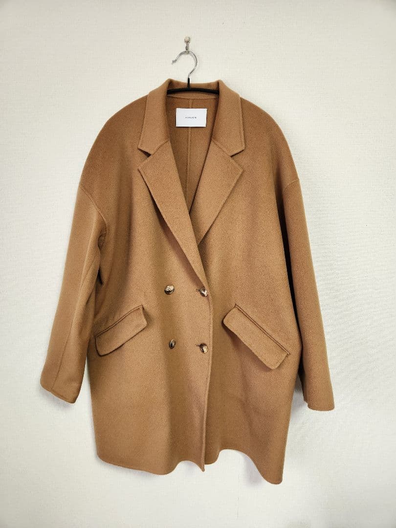FRAMeWORK ハミルトンリバーテーラードコート　キャメル　38