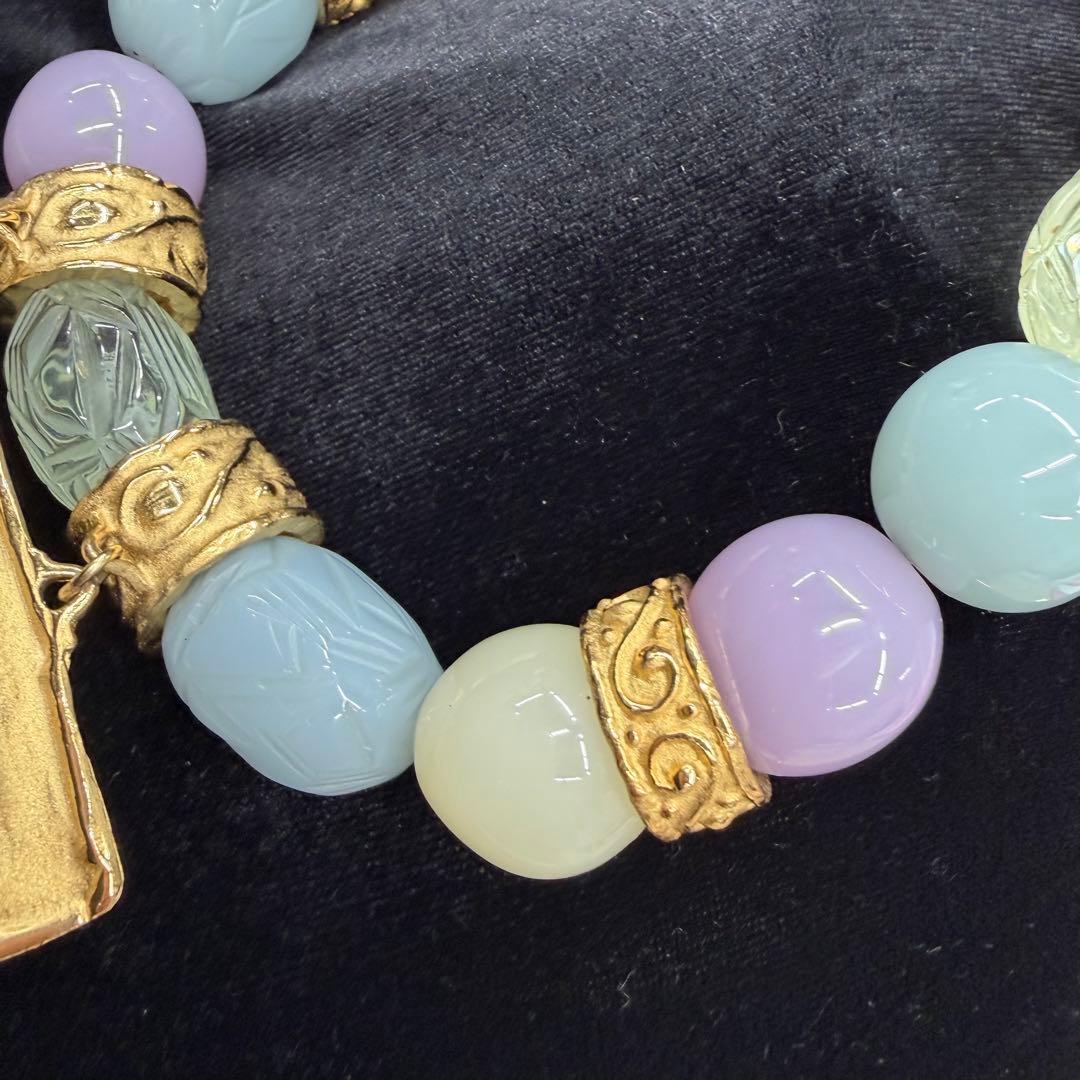 e*o様 GIVENCHY ジバンシー　カラートーンネックレス　ヴィンテージ　チ