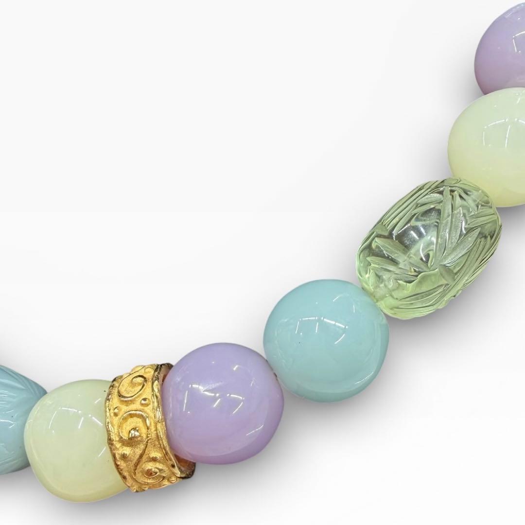 e*o様 GIVENCHY ジバンシー　カラートーンネックレス　ヴィンテージ　チ