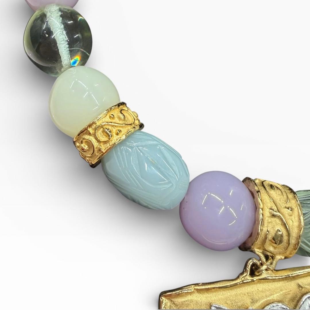 e*o様 GIVENCHY ジバンシー　カラートーンネックレス　ヴィンテージ　チ