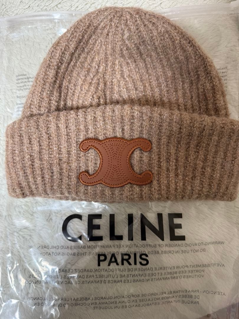 CELINE ニット帽