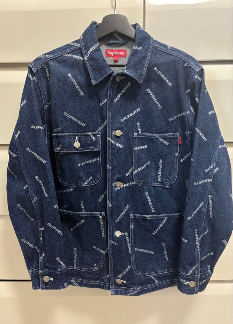 Supreme シュプリーム　デニムシャツ　総柄ジャケット