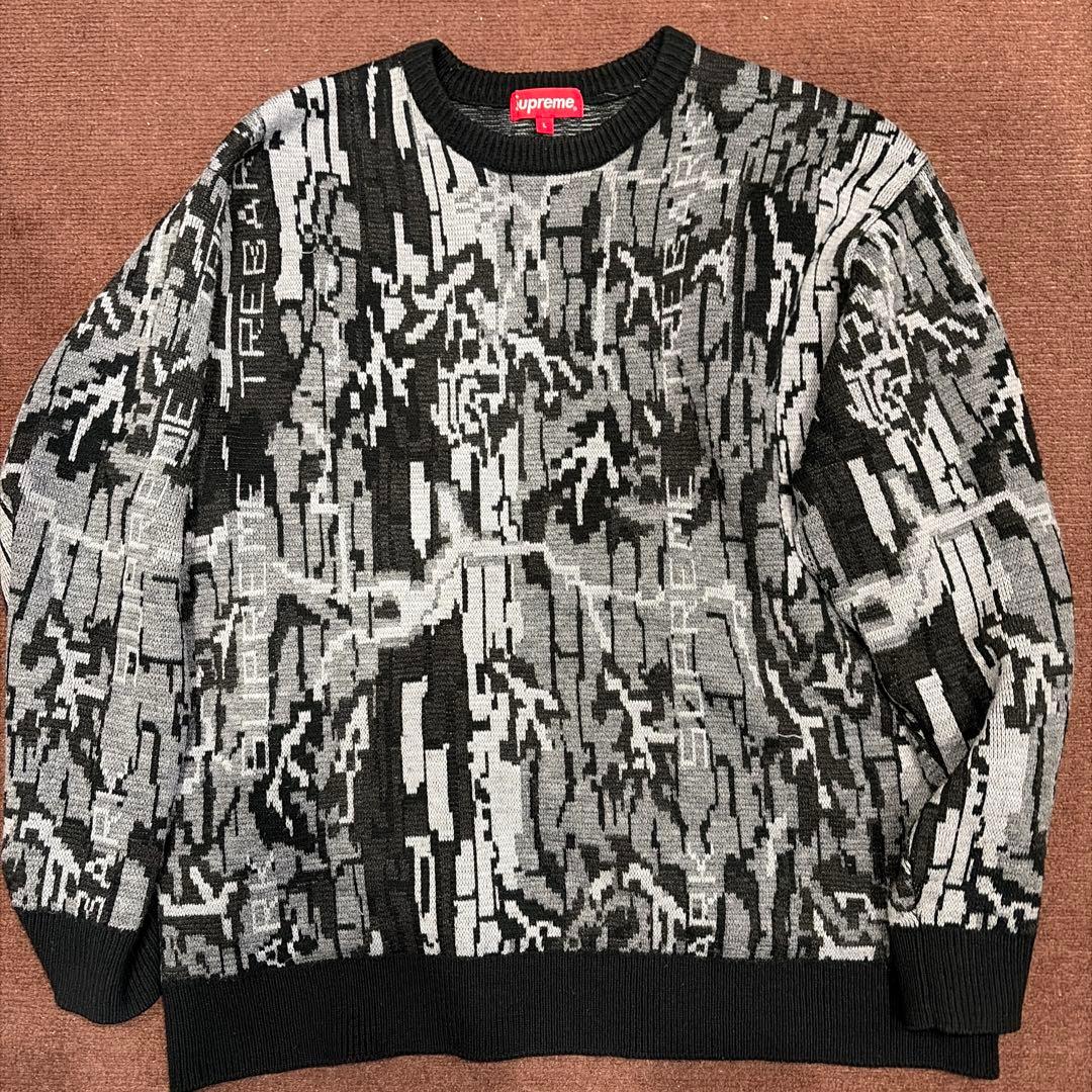 トップス Supreme 22AW Trebark Camo Sweater