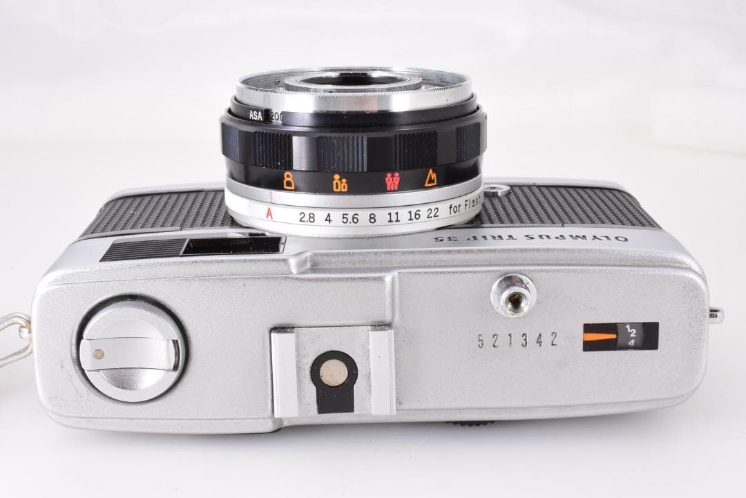 【完動品】OLYMPUS TRIP 35 フィルムカメラ 赤ベロOK 動作確認済