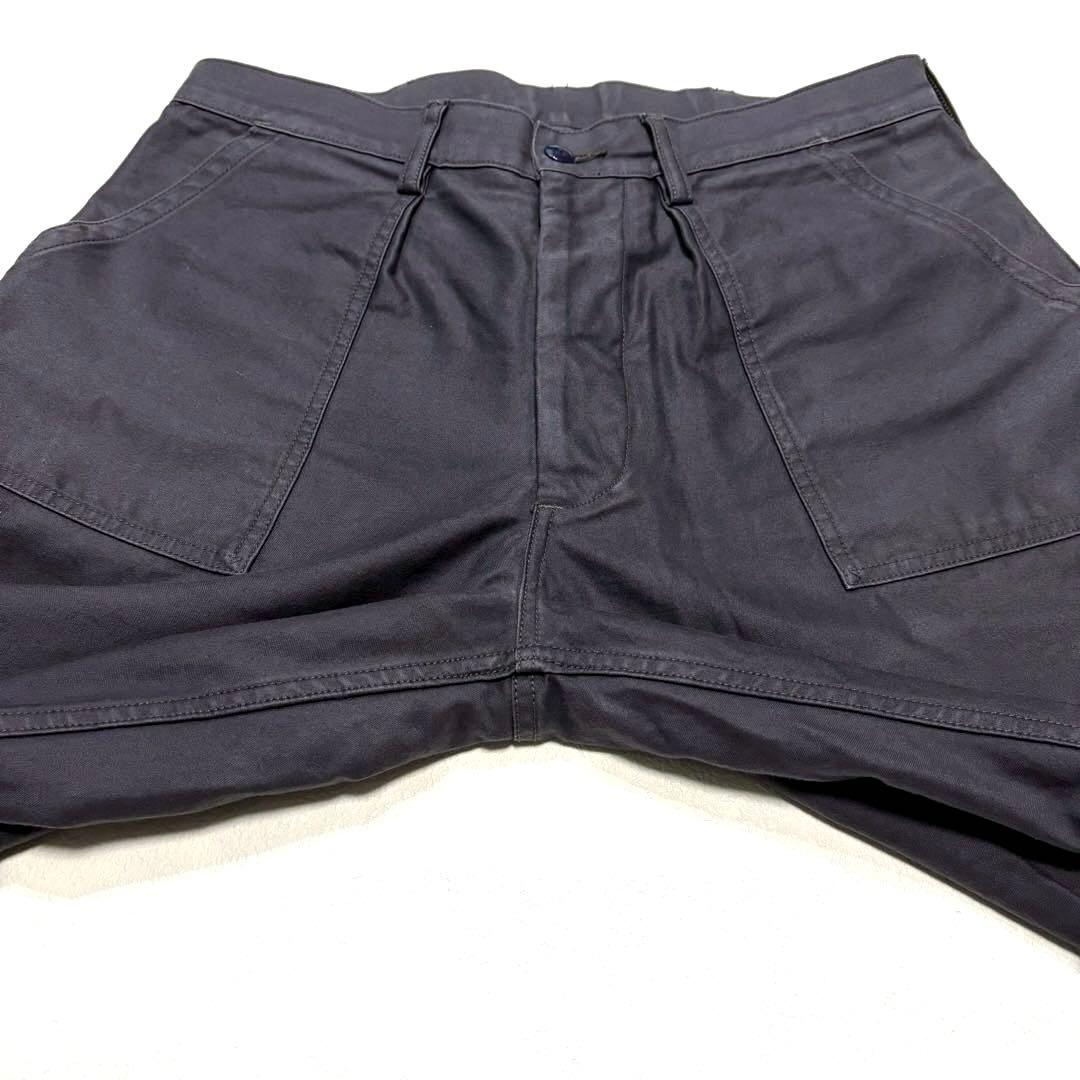 34 美品 トイズマッコイ USAF 紺 ネイビー ユーティリティトラウザーズ