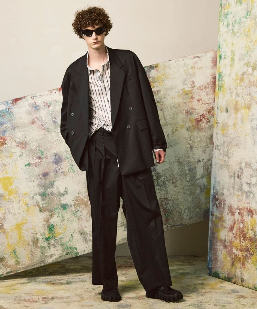 ジャケット・アウター Wool Mix Prime-Over Double Tailored