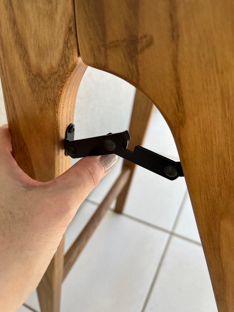 ミナペルホネン タンバリン dop イエロー 折りたたみ式 ハイスツール