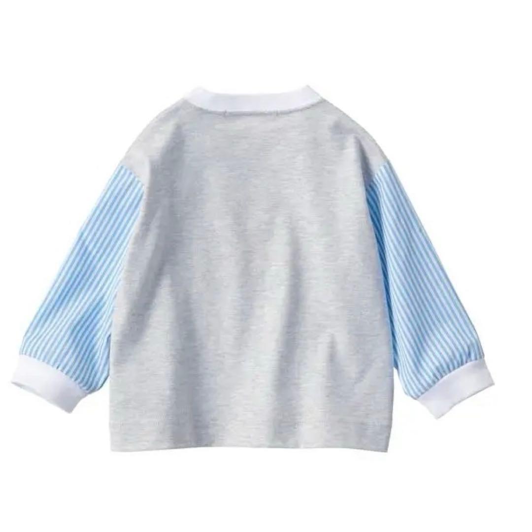 姫【新品.タグ付き.未開封】☆ファミリア☆くまちゃん長袖シャツブラウス☆