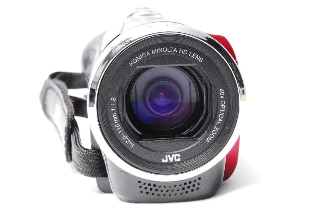 JVC ケンウッド GZ-E235-R ビデオカメラ フルHD 赤
