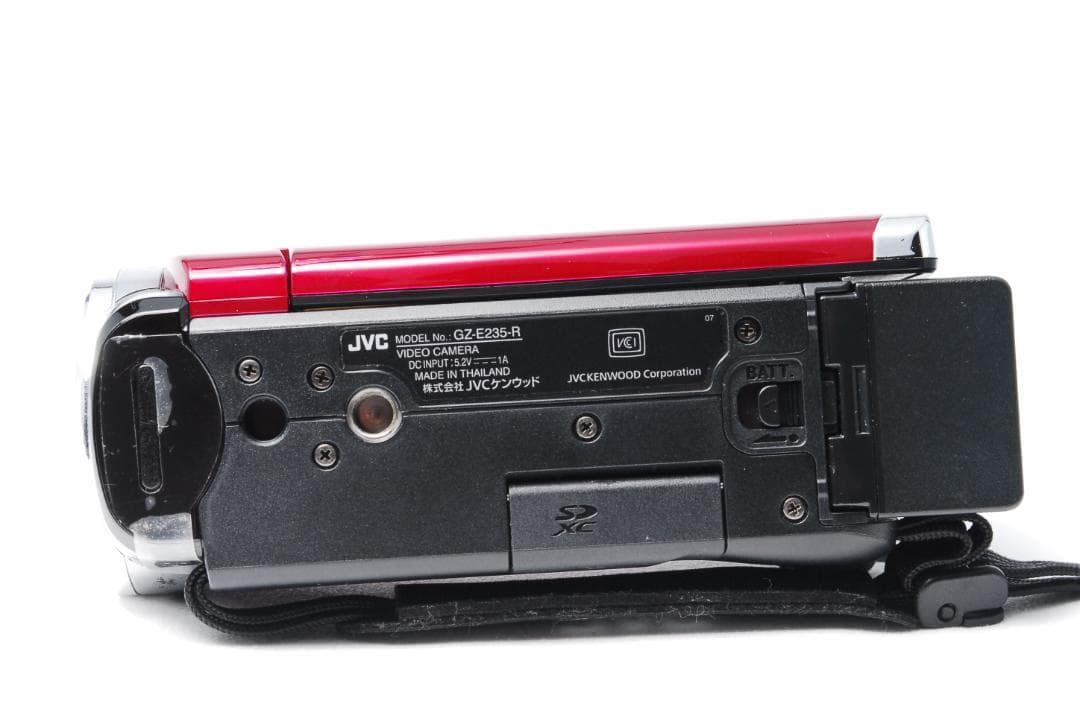 JVC ケンウッド GZ-E235-R ビデオカメラ フルHD 赤