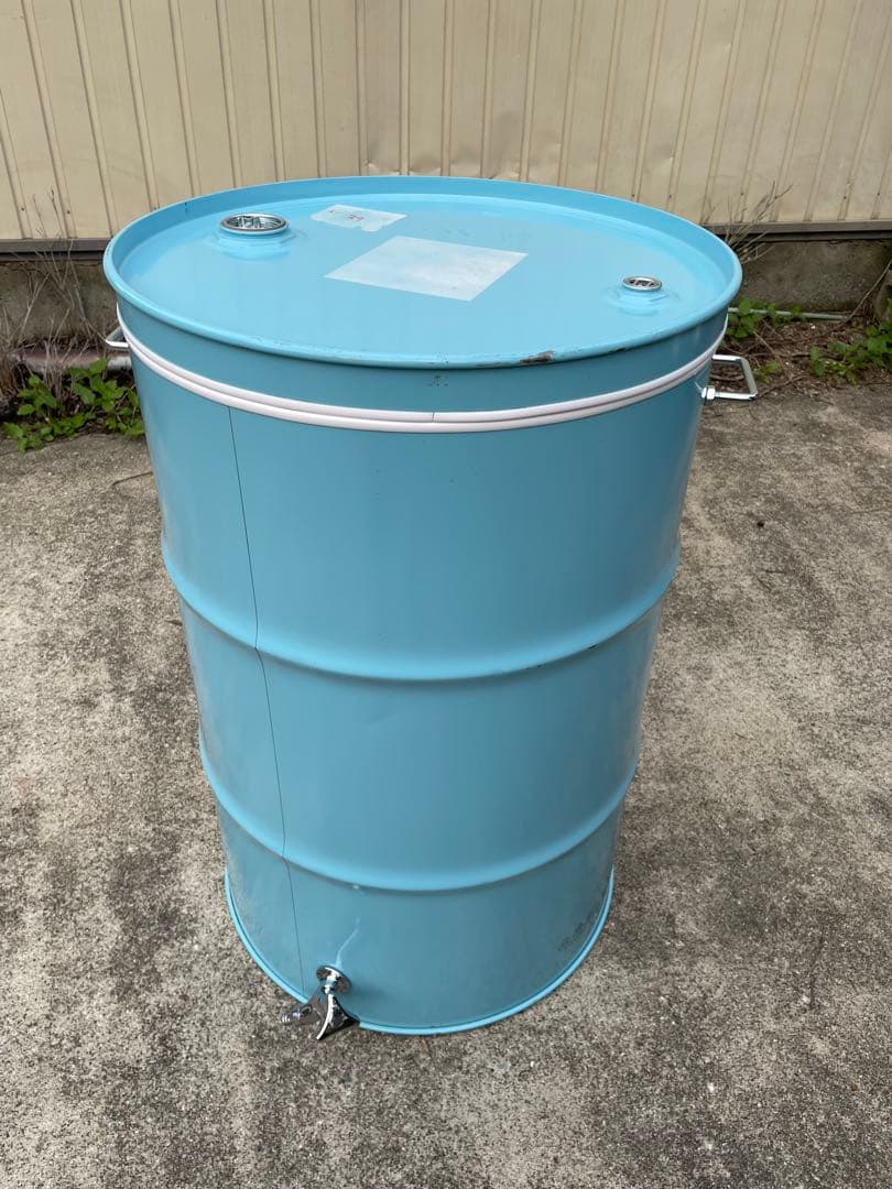 ドラム缶風呂 排水蛇口、すのこ、持ち手付き