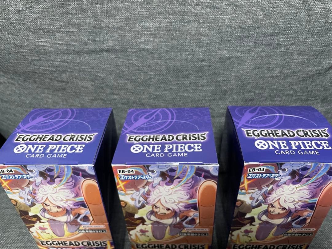 ワンピースカード　EGGHEAD CRISIS エッグヘッド　3BOX