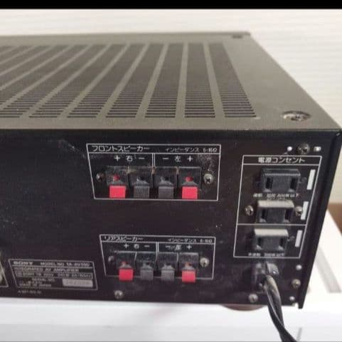 SONY インテグレーテッド AVアンプ TA-AV550