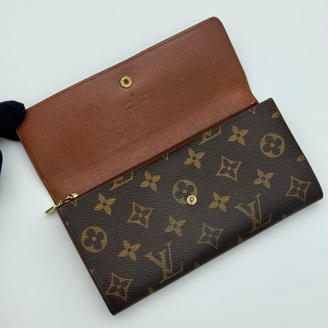 ヴィトン モノグラム ポルトモネ クレディ 長財布 M61723