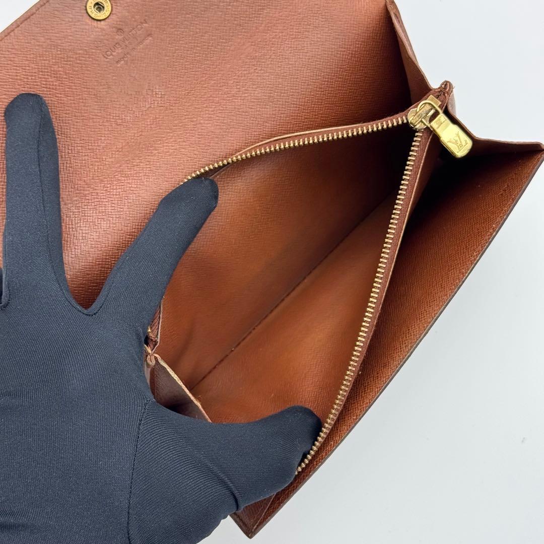 ヴィトン モノグラム ポルトモネ クレディ 長財布 M61723