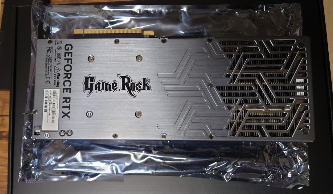 【中古動作品】Palit GeForce RTX4090 GameRock OC