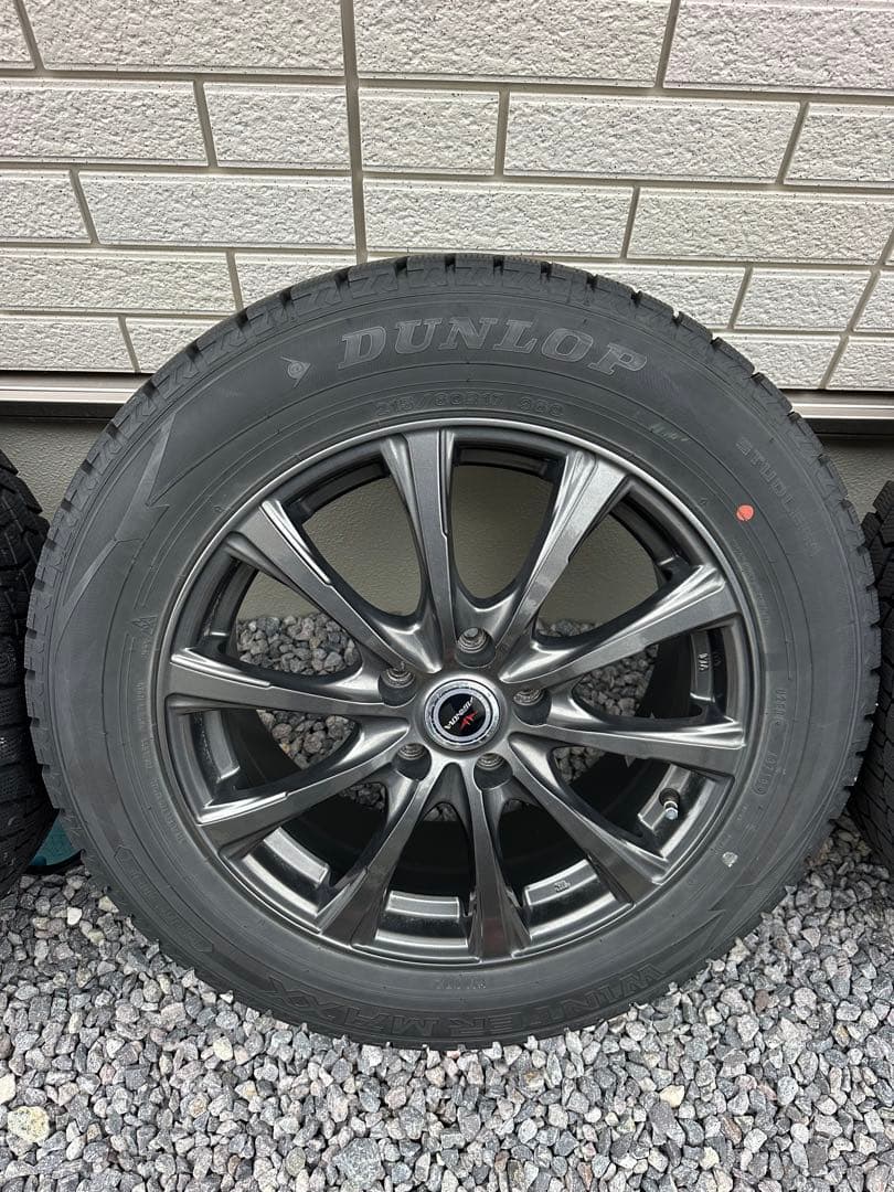 ダンロップ　スタッドレス　17インチ　4本セット