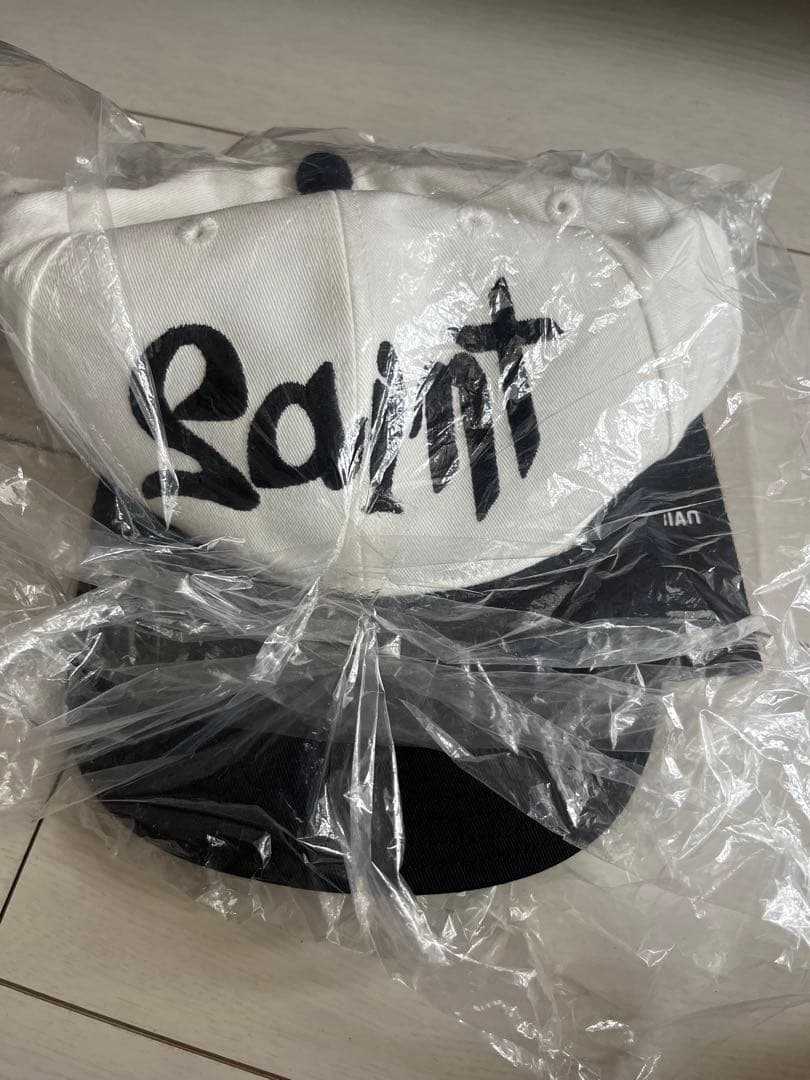 SAINT M×××××× セントマイケル CAP キャップ 帽子 white