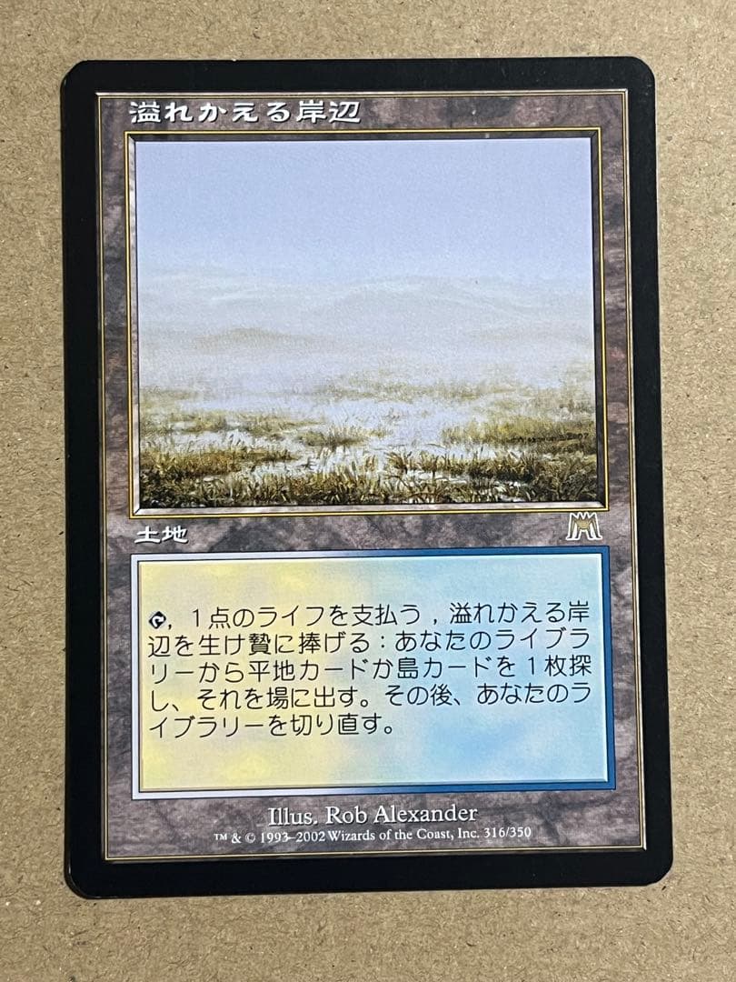 日本語《溢れかえる岸辺/Flooded Strand》[ONS] オンスロート