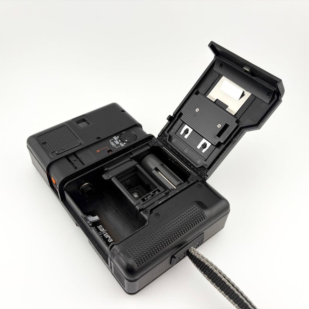 おこし様【完動品】konica recorder ブラック フィルムカメラ