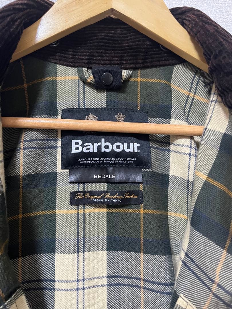 Barbour BEDALEオイルドジャケット OS ビデイル サイズ42