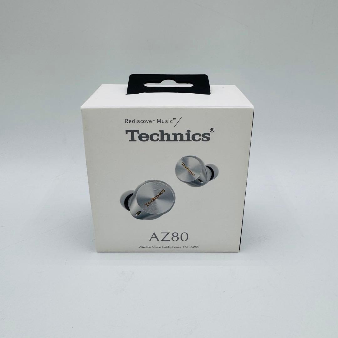 【美品】EAH-AZ80-S Technics シルバー ワイヤレスイヤホン