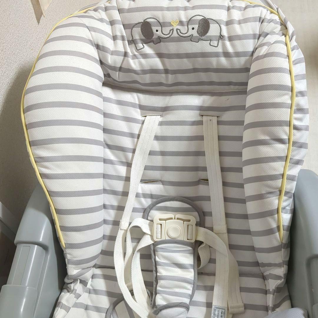 【メルカリ市限定】ユラリズム エレファント ラブ Aprica ハイローチェア