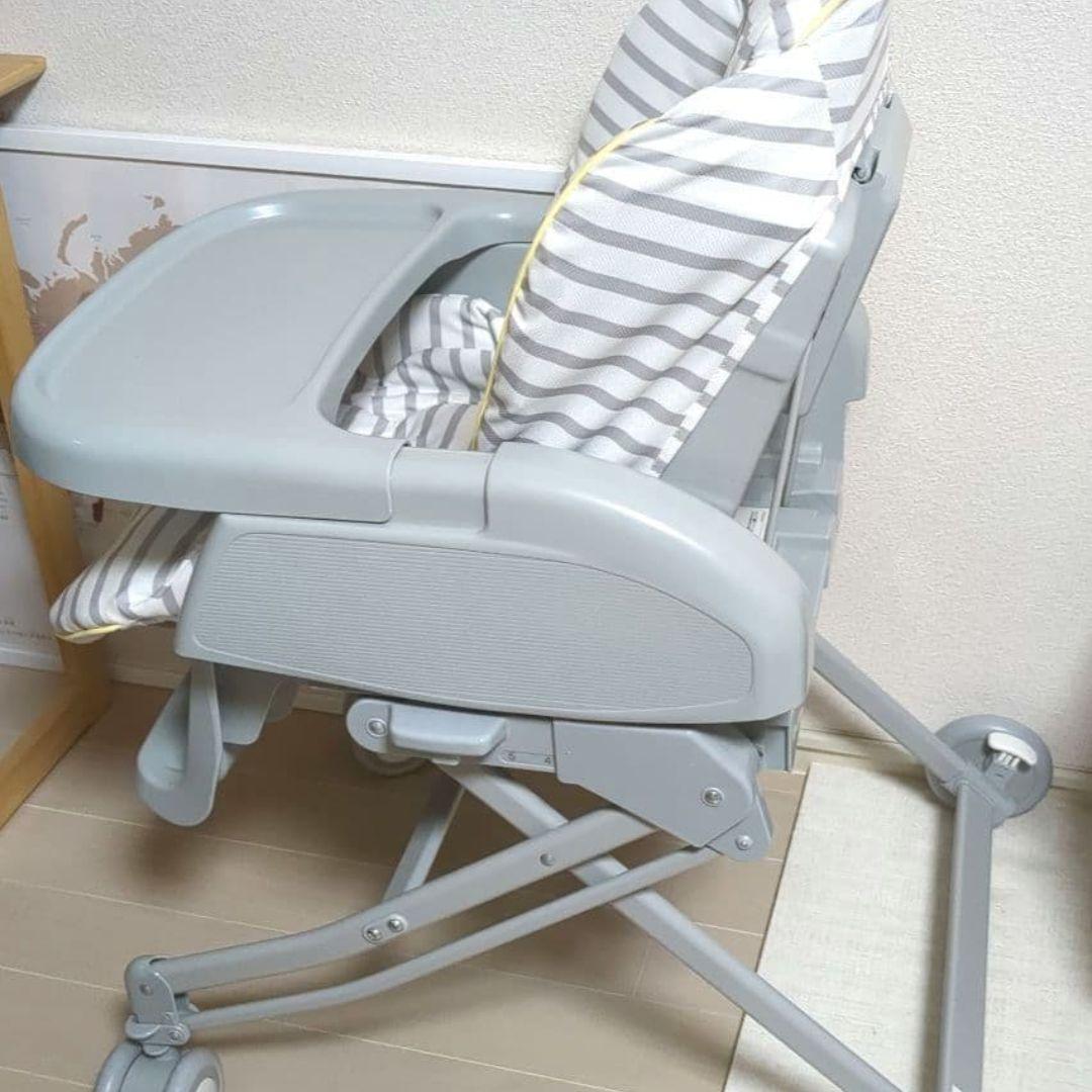 【メルカリ市限定】ユラリズム エレファント ラブ Aprica ハイローチェア