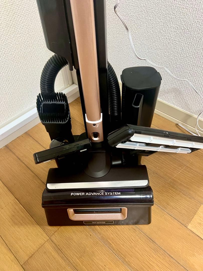 極細軽量スティッククリーナー SBD-F2P-P アイリスオーヤマ 2023年