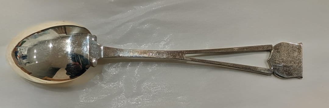 アンティーク スプーンセット（SILVER刻印／6本／ケース付き）