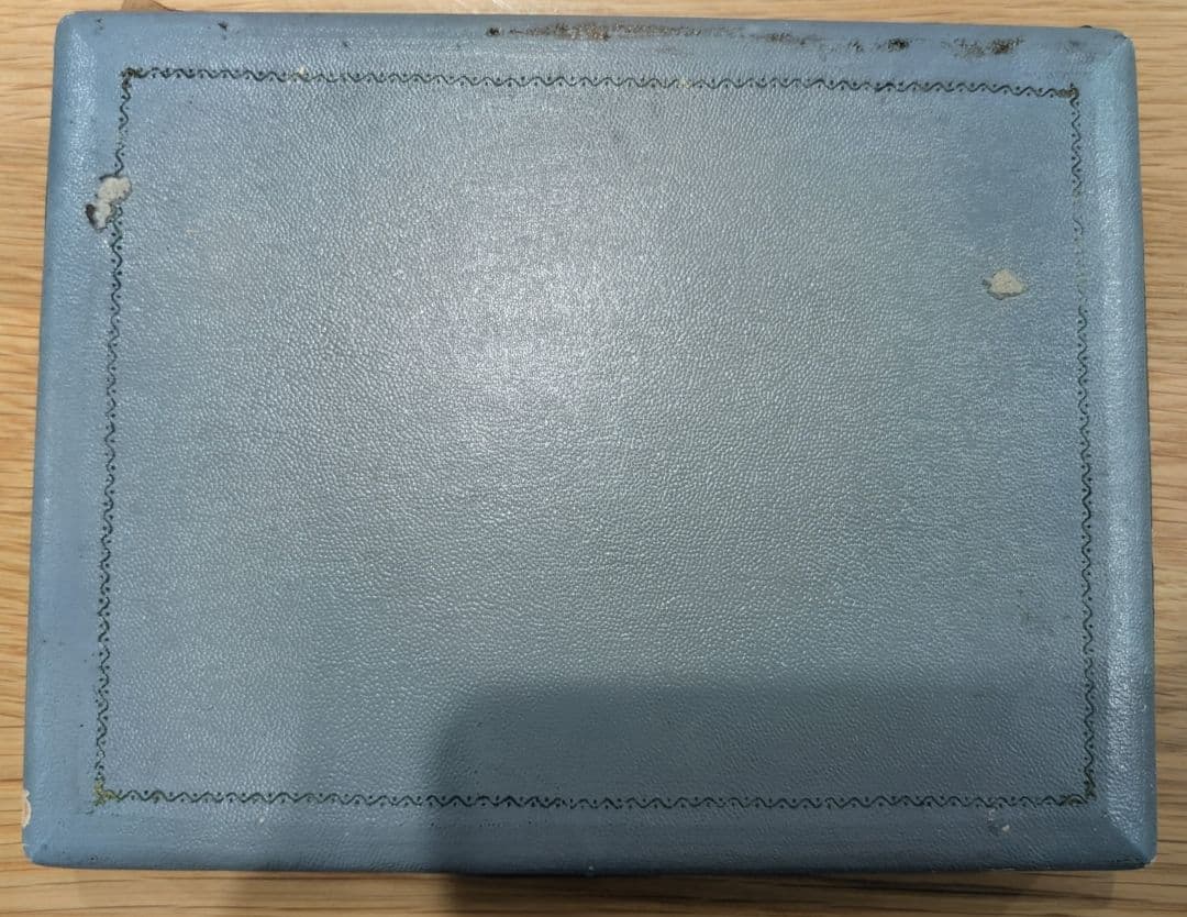 アンティーク スプーンセット（SILVER刻印／6本／ケース付き）