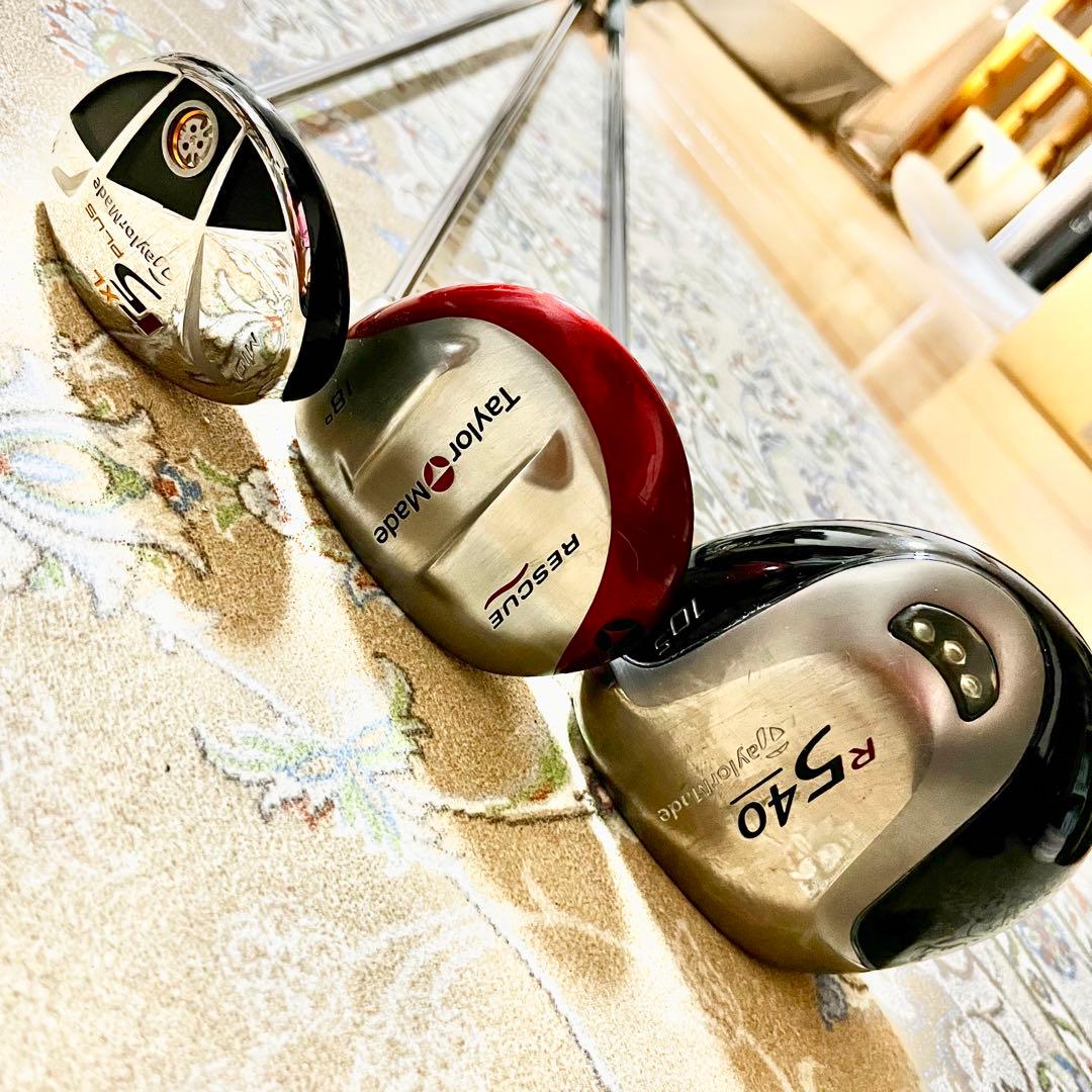 状態良好 TaylorMade メンズゴルフクラブセット racシリーズ 11本