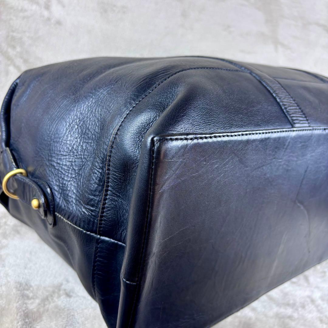 美品　希少　オールドコーチ　ボストンバッグ　オールレザー　OLD COACH