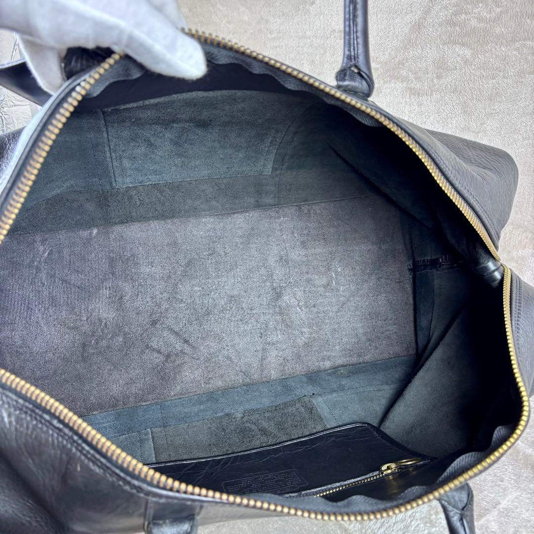美品　希少　オールドコーチ　ボストンバッグ　オールレザー　OLD COACH