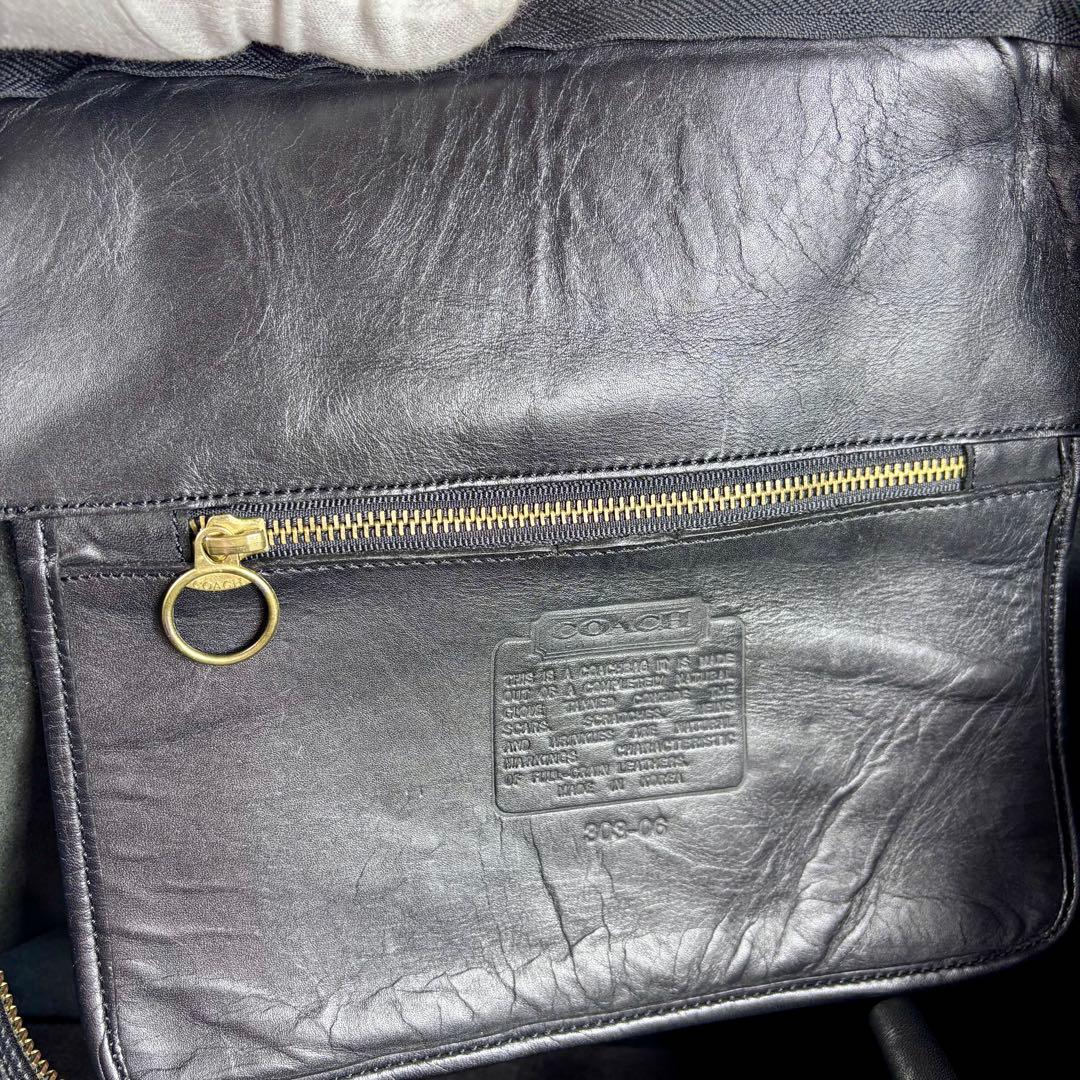 美品　希少　オールドコーチ　ボストンバッグ　オールレザー　OLD COACH