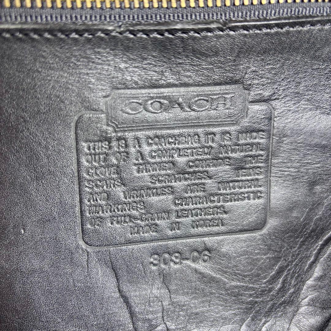 美品　希少　オールドコーチ　ボストンバッグ　オールレザー　OLD COACH