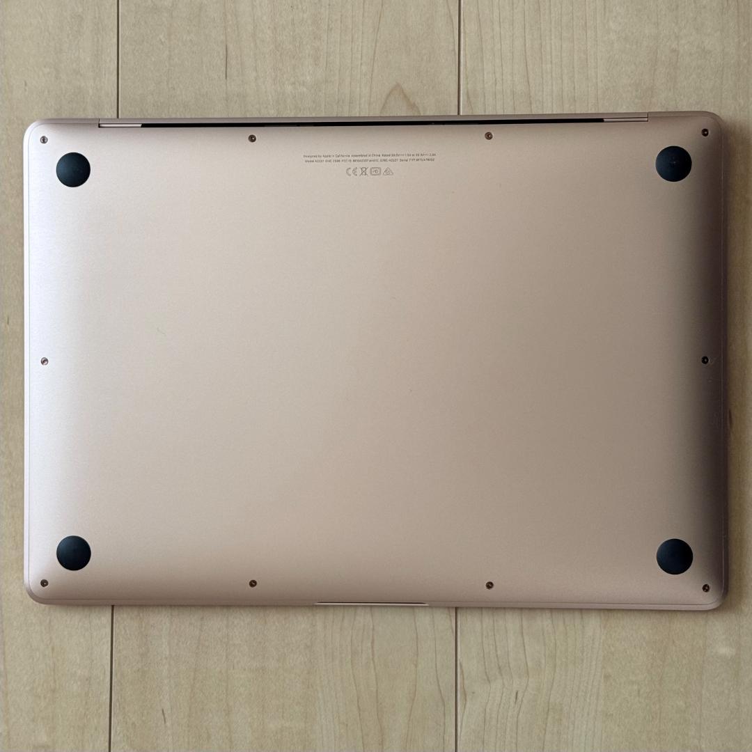 【美品】M1 MacBook Air 8GB/256GB バッテリ最大容量99％