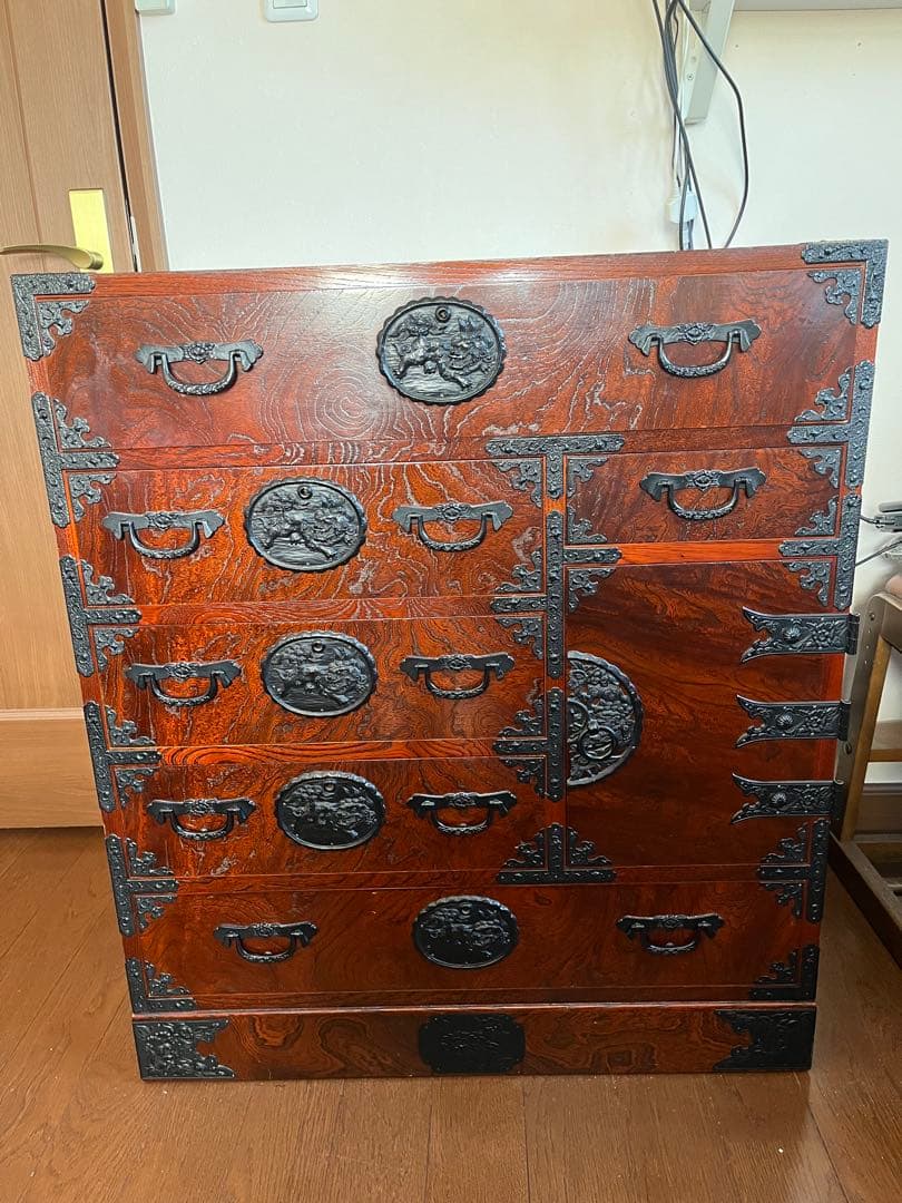 HANAMIZUKI　日本の伝統的木製タンス　箪笥　和モダン収納　美品