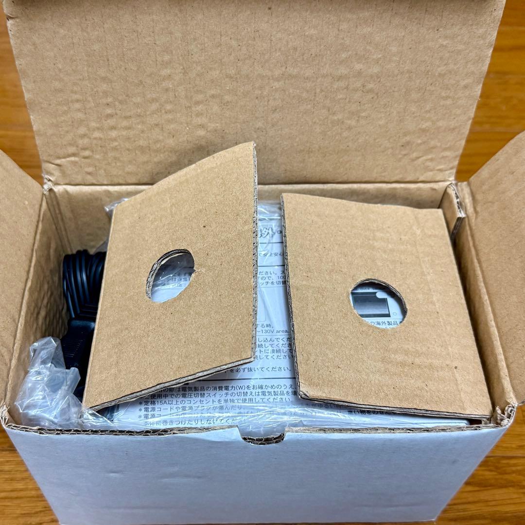 カシムラ 海外旅行用変圧器1500W 110V~130V 100V TI-19