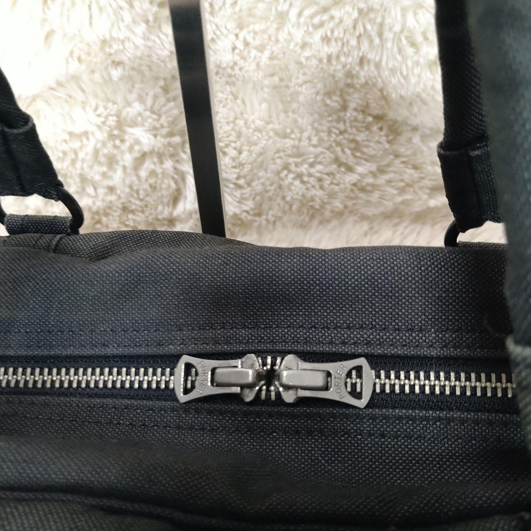 【ポーター】PORTER スモーキー ブラック ドラムバッグ ボストンバッグ