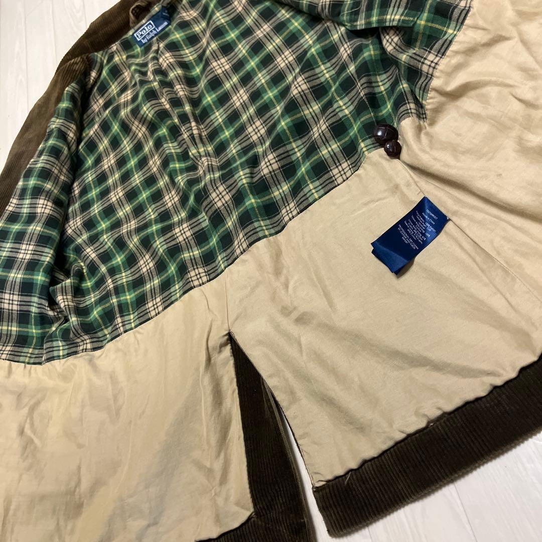 【美品】ラルフローレン コーデュロイ ハンティングジャケット ノーフォーク