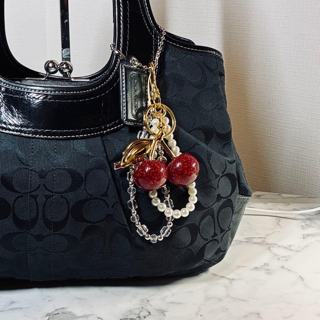 COACH F14380 プリーテッド サッチェル エルゴ バッグ がま口