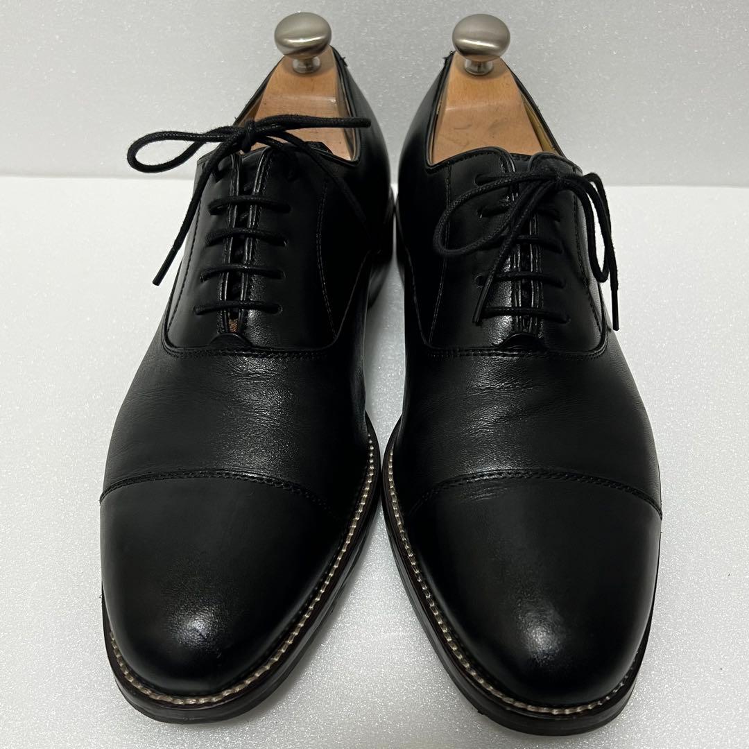 極美品✨️COLE HAAN コールハーン 革靴 ストレートチップ 黒 内羽根