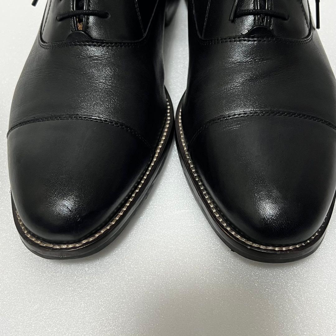 極美品✨️COLE HAAN コールハーン 革靴 ストレートチップ 黒 内羽根
