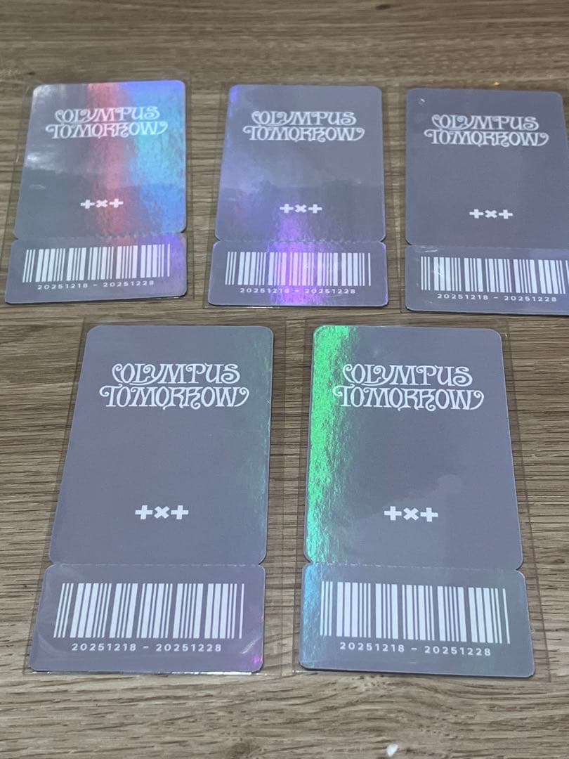 TXT トゥバ 2026シーグリ 購入特典フォトチケット コンプセット