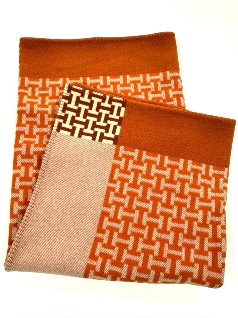 【箱無し・お値引き中】エルメス　アヴァロン大判ブランケット　HERMES